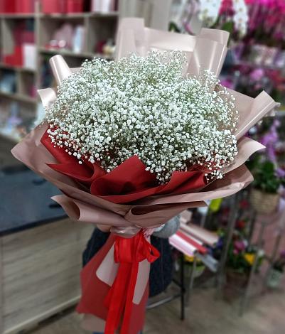 Букет цветов из: Гипсофила в Красногвардейском Ставропольского края