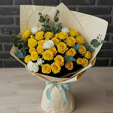 Букет цветов из:  Розы в Красногвардейском Ставропольского края