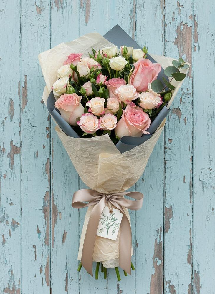 Букет цветов из: Розы в Красногвардейском Ставропольского края