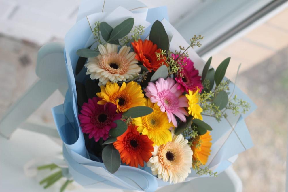 Букет цветов из: Герберы в Красногвардейском Ставропольского края