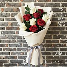 Букет цветов из:  Розы в Красногвардейском Ставропольского края