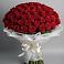 Букет 101 Красная роза Блэк Мэджик в Красногвардейском Ставропольского края
