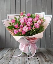 Букет Розовый кустик в Красногвардейском Ставропольского края