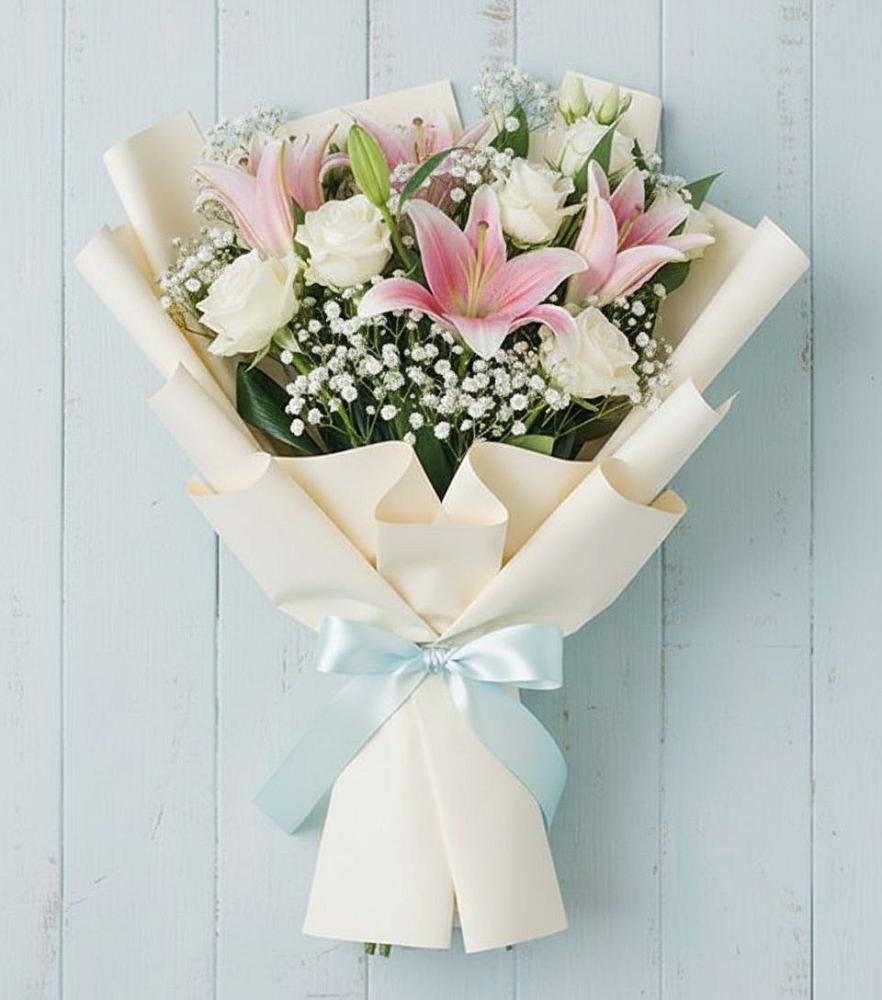 Букет цветов из: Лилии в Красногвардейском Ставропольского края