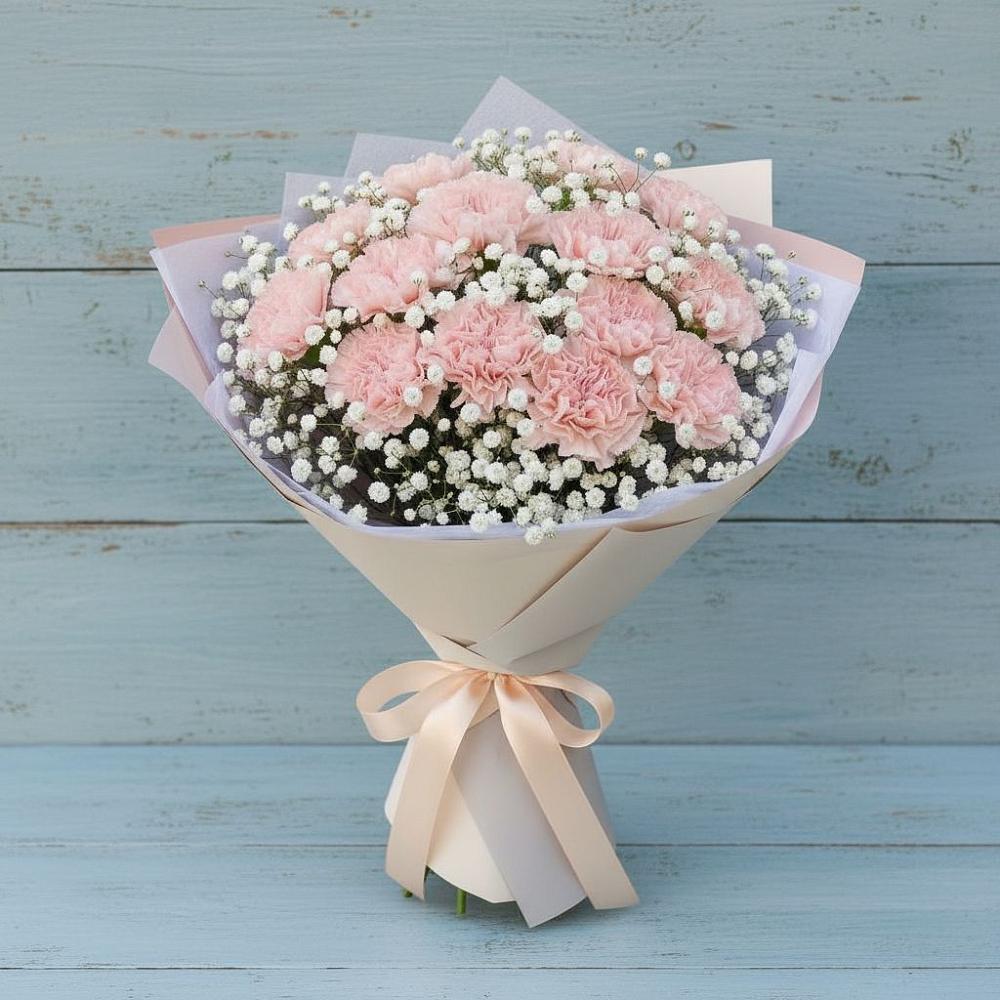 Букет цветов из: Гвоздики в Красногвардейском Ставропольского края