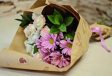 Букет цветов из:  Розы и Хризантемы #REPLACE_PRED# Красногвардейском Ставропольского края