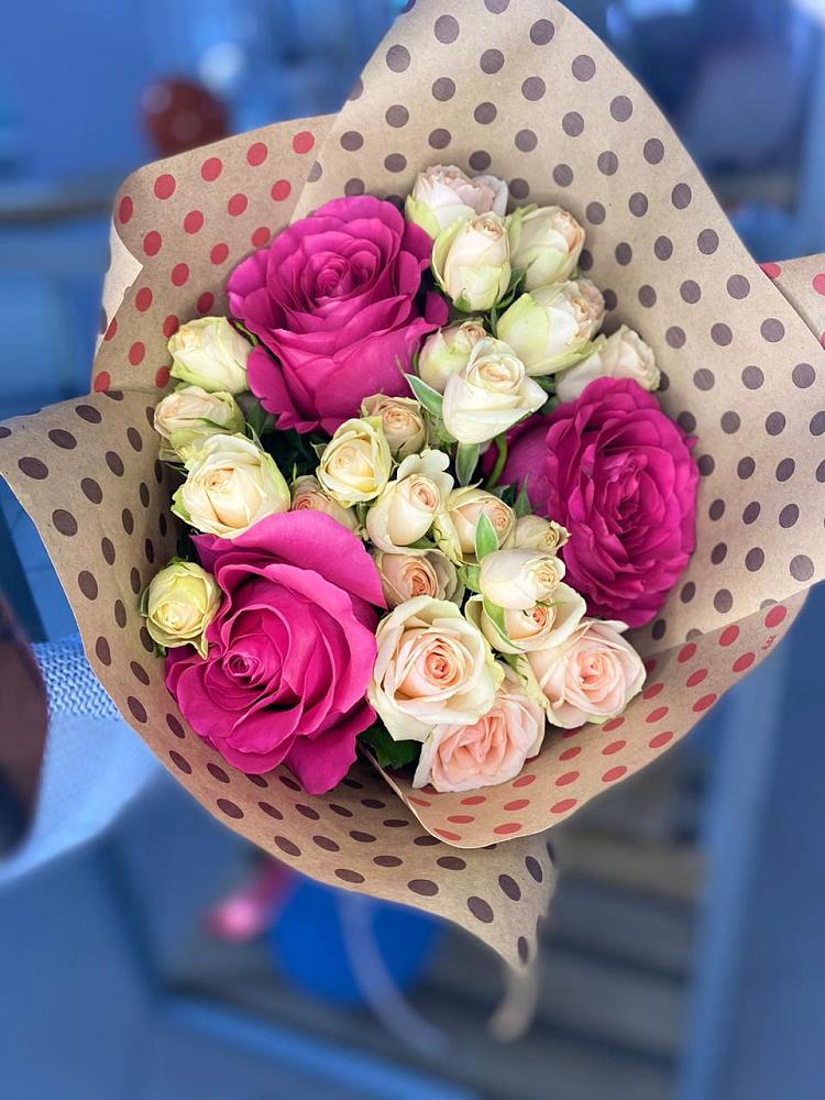 Букет цветов из: Розы в Красногвардейском Ставропольского края