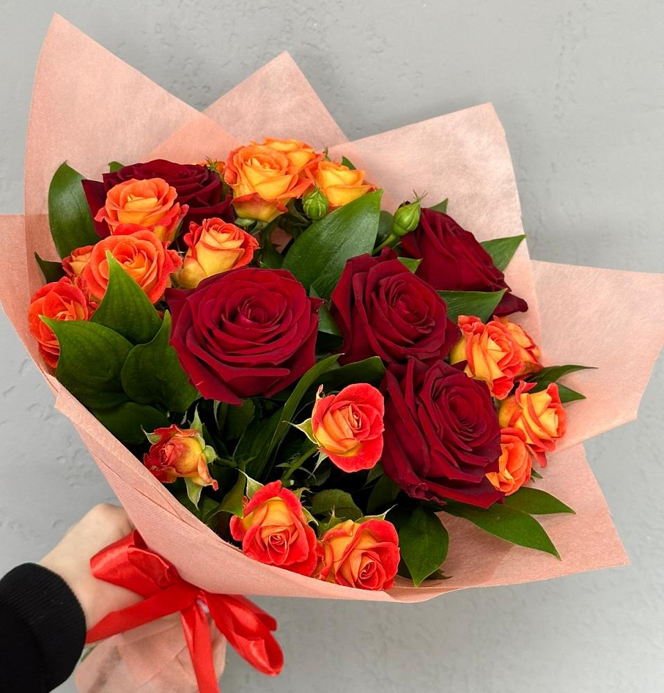 Букет Любовь и восторг в Красногвардейском Ставропольского края