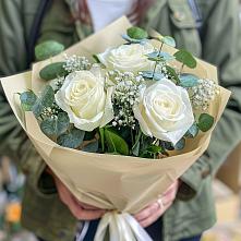 Букет цветов из:  Розы #REPLACE_PRED# Красногвардейском Ставропольского края