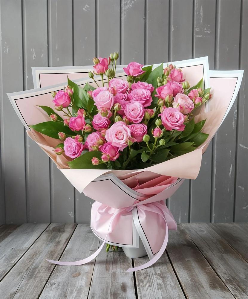 Букет Розовый кустик в Красногвардейском Ставропольского края