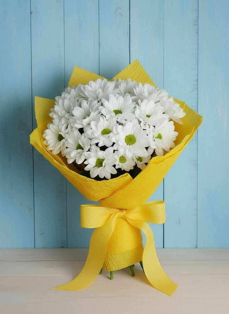 Букет цветов из: Хризантемы в Красногвардейском Ставропольского края