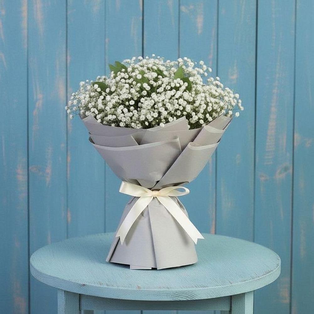 Букет цветов из: Гипсофила в Красногвардейском Ставропольского края