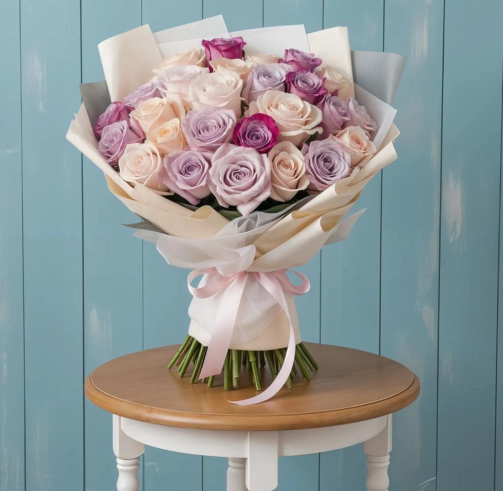 Букет цветов из: Розы в Красногвардейском Ставропольского края