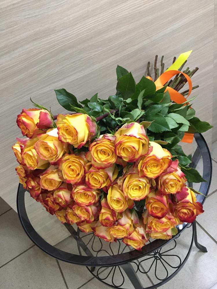 Букет Желтые розы в Красногвардейском Ставропольского края