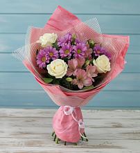 Букет цветов из:  Герберы в Красногвардейском Ставропольского края