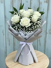 Букет цветов из:  Розы в Красногвардейском Ставропольского края