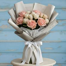 Букет цветов из:  Розы в Красногвардейском Ставропольского края