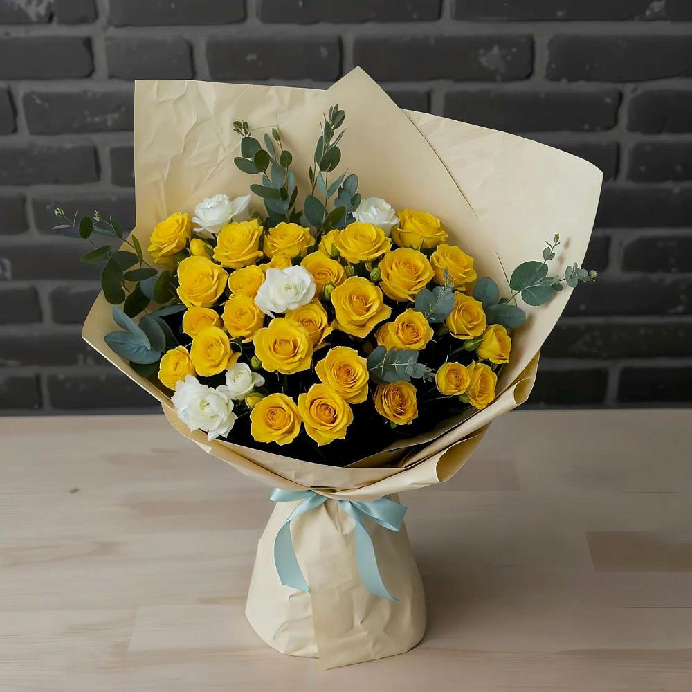 Букет цветов из: Розы в Красногвардейском Ставропольского края