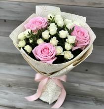 Букет цветов из:  Розы #REPLACE_PRED# Красногвардейском Ставропольского края
