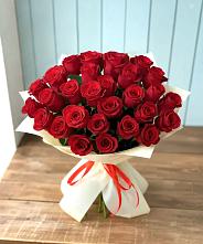 Букет 29 Красных роз #REPLACE_PRED# Красногвардейском Ставропольского края