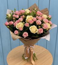 Букет цветов из:  Розы #REPLACE_PRED# Красногвардейском Ставропольского края