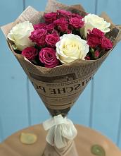 Букет цветов из:  Розы в Красногвардейском Ставропольского края