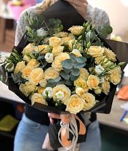 Букет цветов из:  Розы и Лизиантусы #REPLACE_PRED# Красногвардейском Ставропольского края