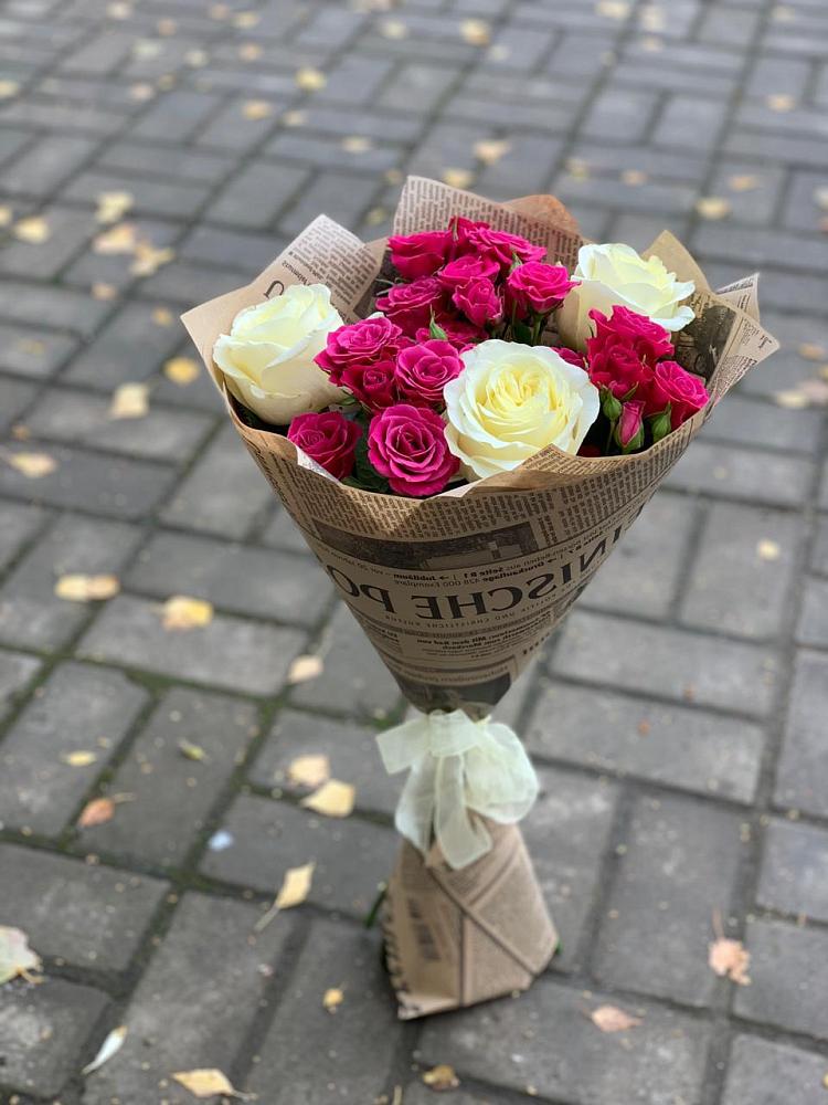 Букет цветов из: Розы в Красногвардейском Ставропольского края
