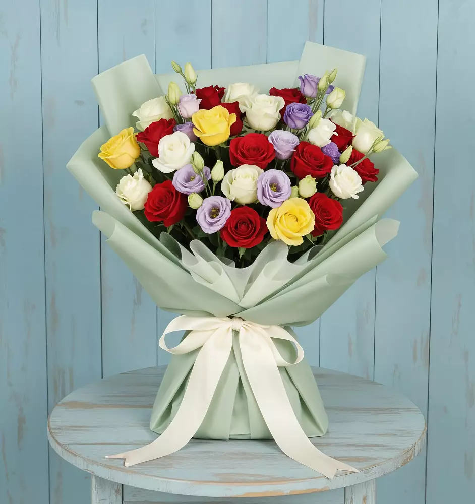 Букет цветов из: Розы в Красногвардейском Ставропольского края