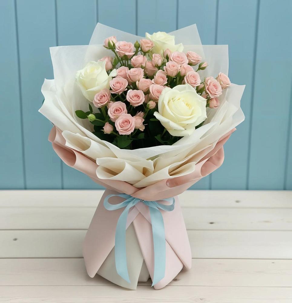 Букет цветов из: Розы в Красногвардейском Ставропольского края