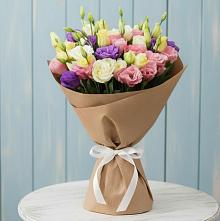 Букет цветов из:  Лизиантусы в Красногвардейском Ставропольского края