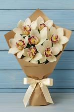 Букет цветов из:  Орхидеи и Розы в Красногвардейском Ставропольского края